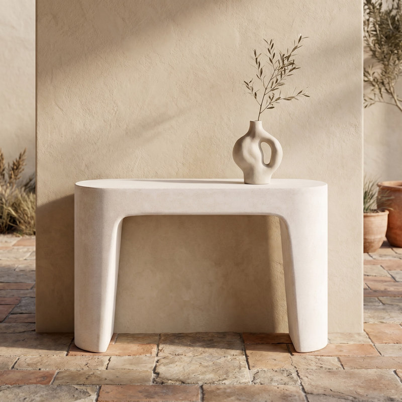 Mahler Concrete Console Table