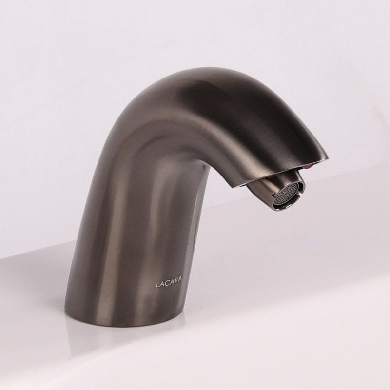 Zoom Single Hole Bathroom Faucet, Titanium
