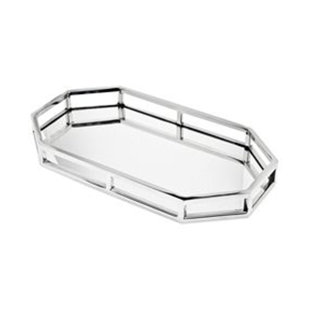 Plateau de service miroir