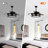 Ptolemy 52" 3 - Blade Retractable Blades Ceiling Fan with Remote Control