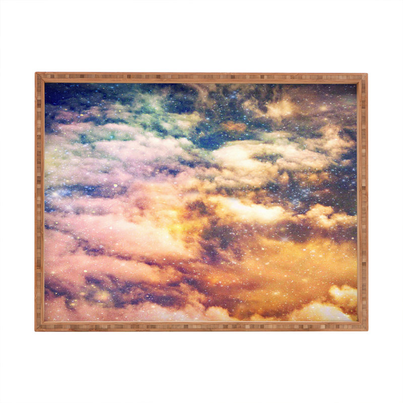 Roden Wood Tray, 1.75" H x 18" W x 14" D