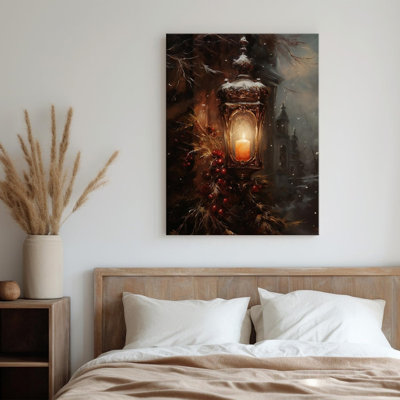 Art mural 24 "x 36" Moody Christmas