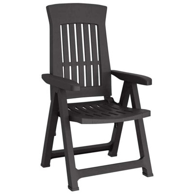 Chadha Plastic Patio Folding Chair Folding Chair