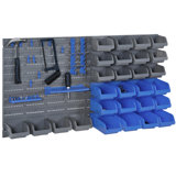 Rasalgethi 44 Piece Wall Mounted 37.5" H x 25" W Organizer Kit