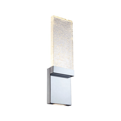 Plafonnier encastré 1 lumière Glacier
