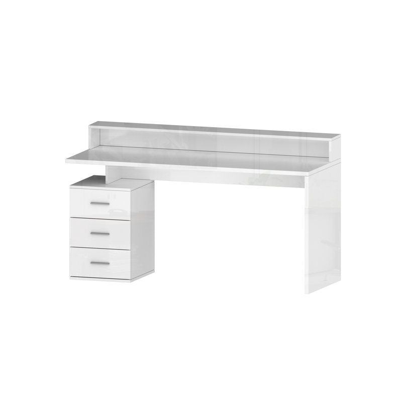 Basim 160 Cm Desk, White