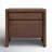 Burholme Nightstand-Rustic Brown Acacia