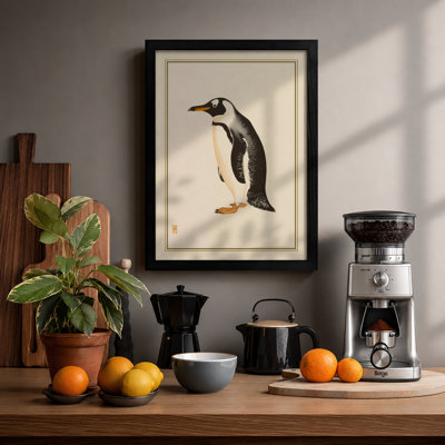 Penguin Profile Japandi - Print