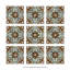 Kings Barna 17-5/8 In. X 17-5/8 In. Ceramic Floor And Wall Tile