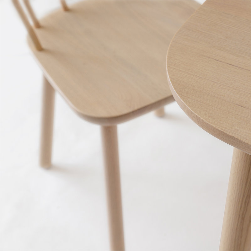Studio Solid Wood Dining Chair, Oak Nature