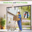Moustiquaire de porte de garage de 16 x 7 pieds pour garage double