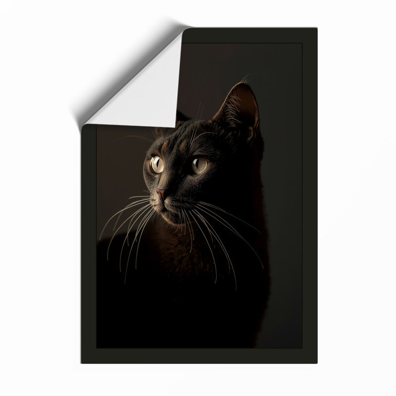 Golden Gaze Modern - Framed Print, Unframed, A3 - 42.0 x 29.7 cm