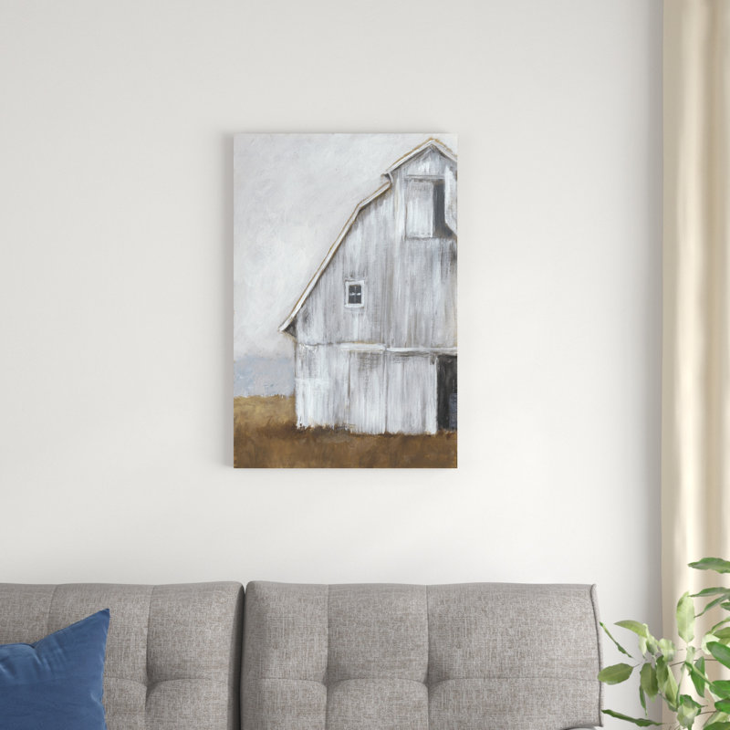 «Abandonné grange II» par Ethan Harper - reproduction d'art sur toile, H 30 po x l 20 po, Unframed, Non