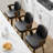 26" Upholstered Swivel Counter & Bar Stool with Armrest-332863166-302295350