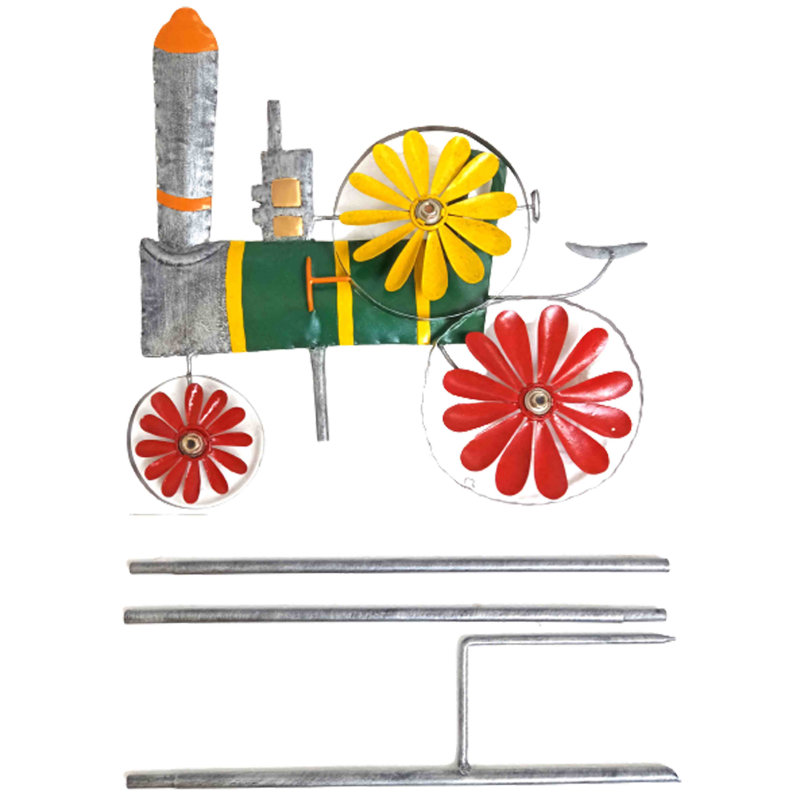Abii Metal Transportation Garden Stake