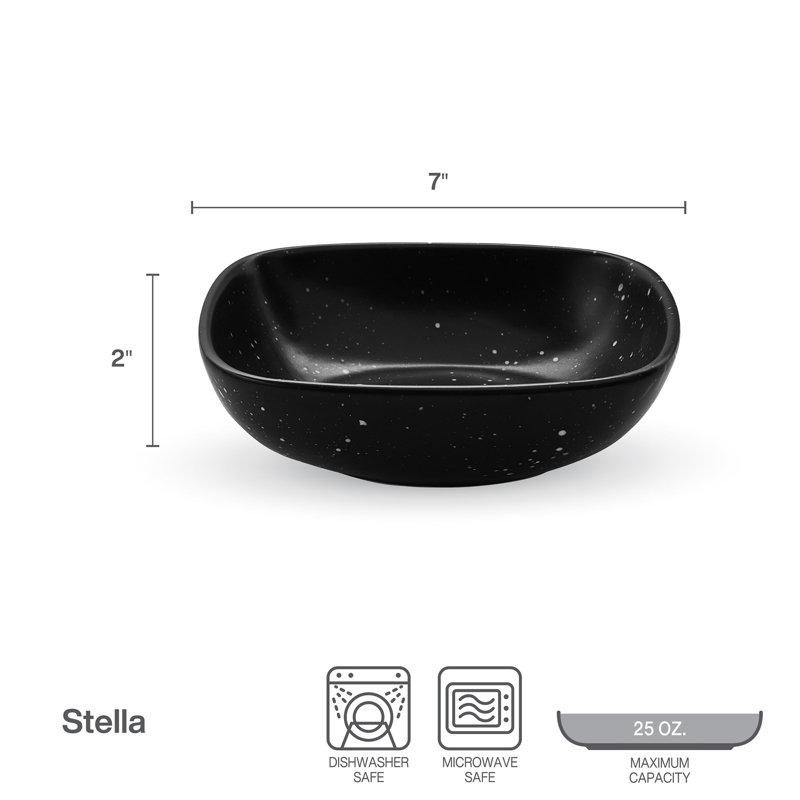 Pfaltzgraff Stella 7 in. Stoneware Pasta Bowls