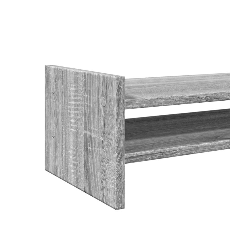 Shirleyan Manufactured Wood Monitor Stand, Grey Sonoma