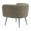 Chaise d'appoint Deco Tweed vert