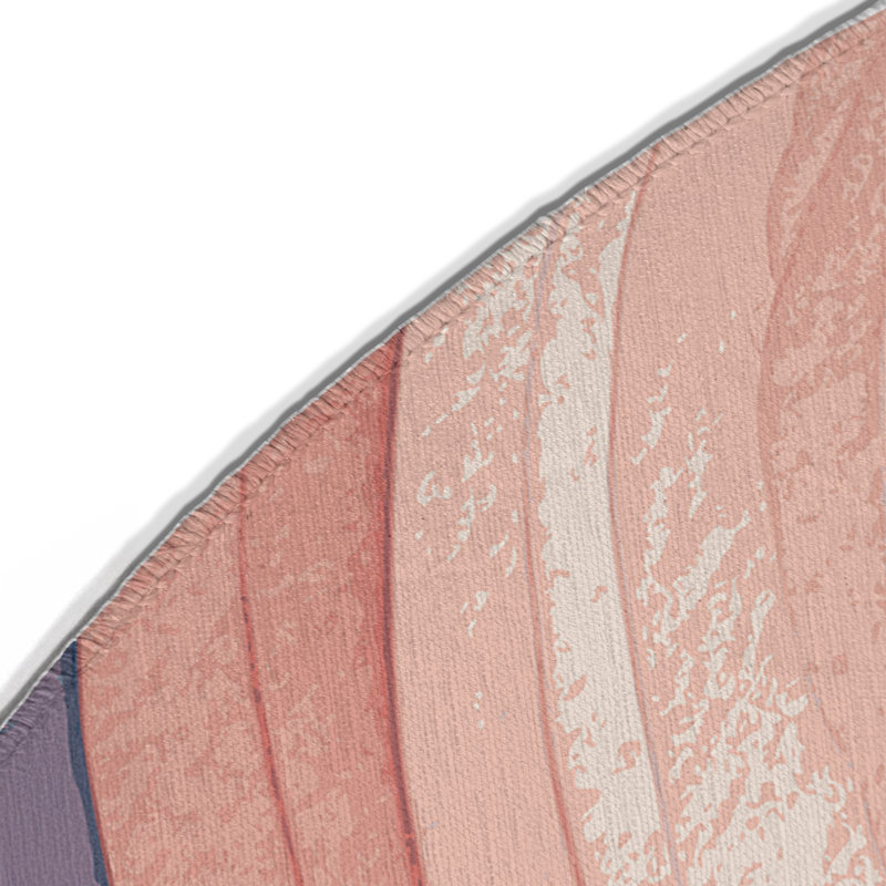Pastel Mirage Indoor And Outdoor Area Rug, Round 5'