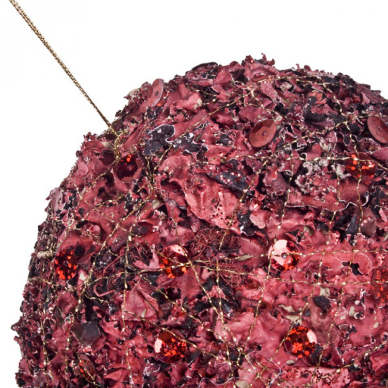 15cm Bauble, Red