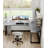 L-Shaped Sintered Stone Tabletop Desk with Shelf-1181181137