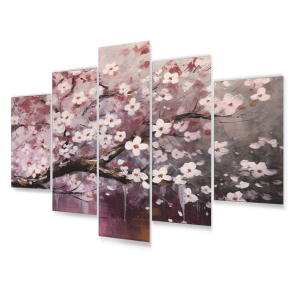 DesignArt Plants & Flowers Wall Decor on Metal | Wayfair