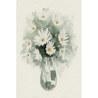 «Daisy Bouquet S croquis I» par Grace Popp - impression sur toile tendue