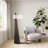 Obelisk Floor Lamp - 63", Chestnut Wood, White Cotton-Linen Shade-20300086