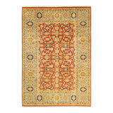Classic One-of-a-Kind 6' 3" X 8' 10" Hand Knotted Area Rug