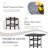 Deert 2 - Person Patio Dining Set with Square Table