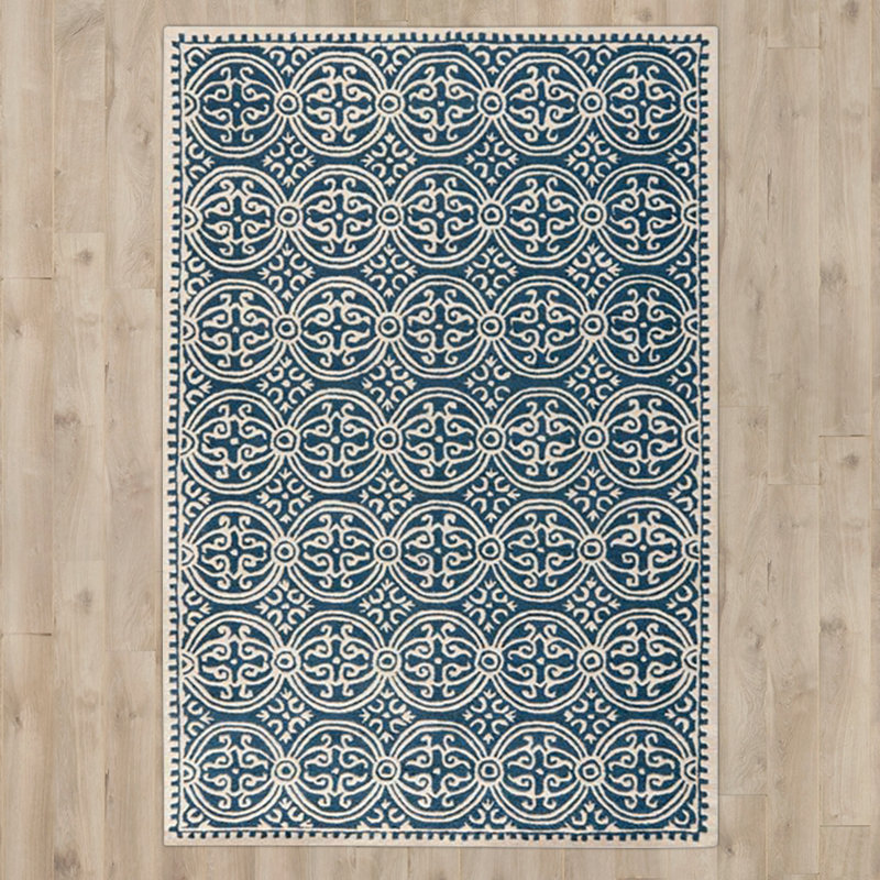 McQuitty Wool Hand Woven Area Rug, Rectangle 152 x 244cm