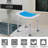 Adjustable Shower Stool For Elderly, Injured And Pregnant Women - 6 Levels, Non-slip, To , Blue Aluminum Chair 6-level Bath & , Blue, Made