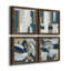 «Close to the Edge I», ensemble de 4 peintures sur toile encadrées-60147975-60147974