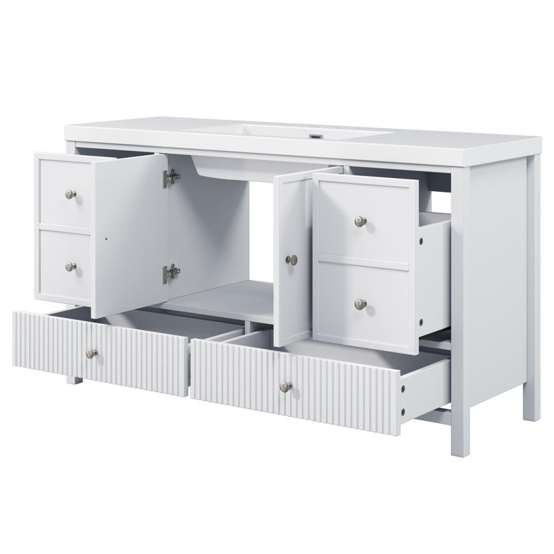 Ensemble de meuble-lavabo Premium, Blanc