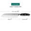 Couteau Santoku de 7 po Linoroso