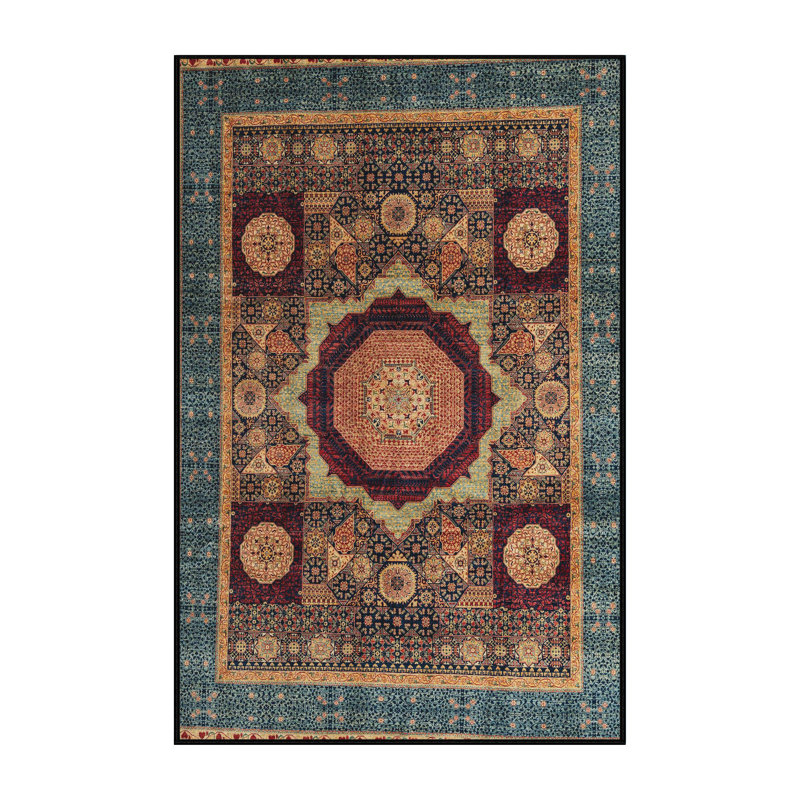 Oriental Indoor Rug, Rectangle 4' x 6'