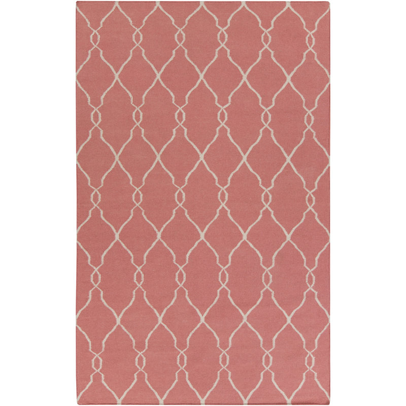 Findley Wool Geometric Indoor Rug, Rectangle 3'6" x 5'6"