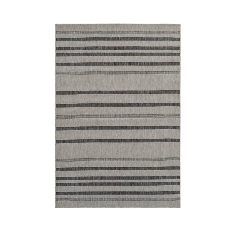 Striped Hand Woven Area Rug, Rectangle 200 x 290cm