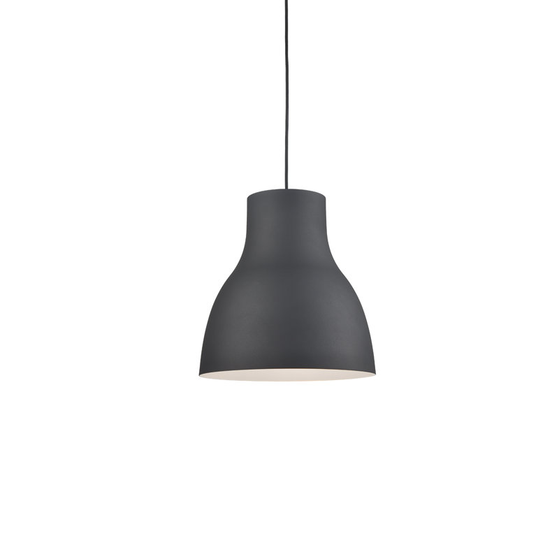 Cradle 1 - Light Single Pendant, Black, 16.5" H x 16" W x 16" D