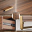 Buffet contemporain 5 tiroirs Chapeno-93589886