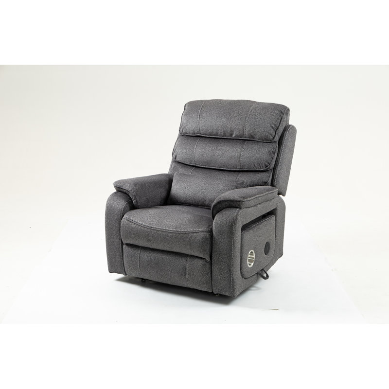 Fauteuil inclinable électrique en lin de massage parfait pour le confort des personnes âgées