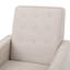 Canapé inclinable en tissu Mid-Century
