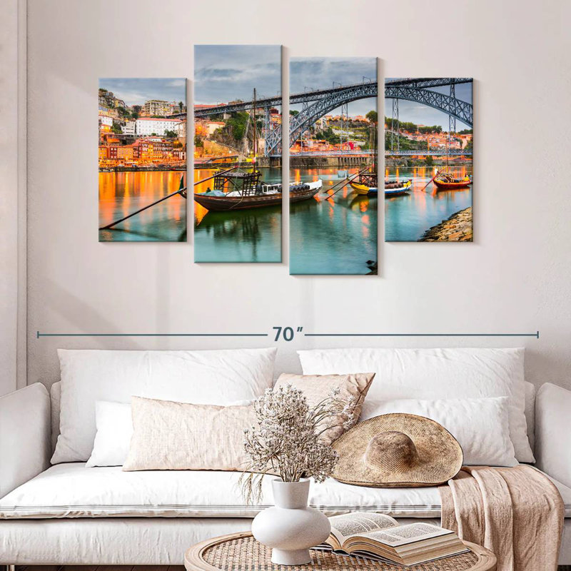 Bateaux Sirelo Douro River Rabelo, H 32 po x l 52 po