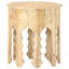 Bohdan Solid Wood Abstract End Table