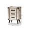 Table de chevet 3 tiroirs Alvamedina