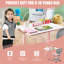 Ensemble de table d'école et de bureau à hauteur réglable pour enfants de plus de 3 ans Zoomie - bleu-974044379