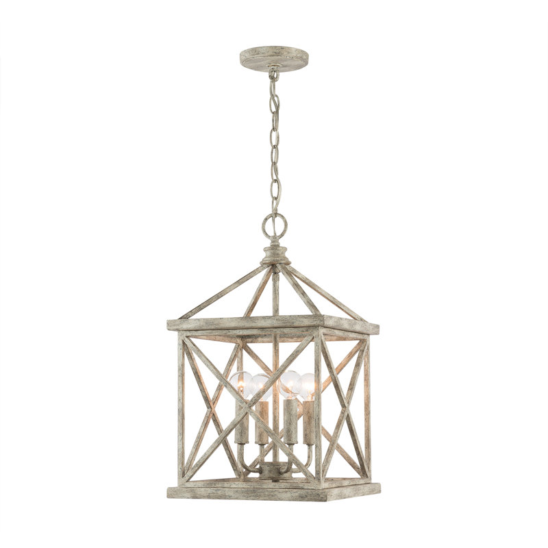 4 - Light Sand Lantern Pendant