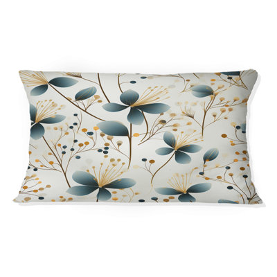 Minimalist Botanics I - Plants Printed Pillow