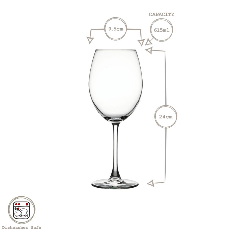 Pasabahce Enoteca Wine Glasses - 615ml