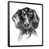Black Floater Framed Canvas